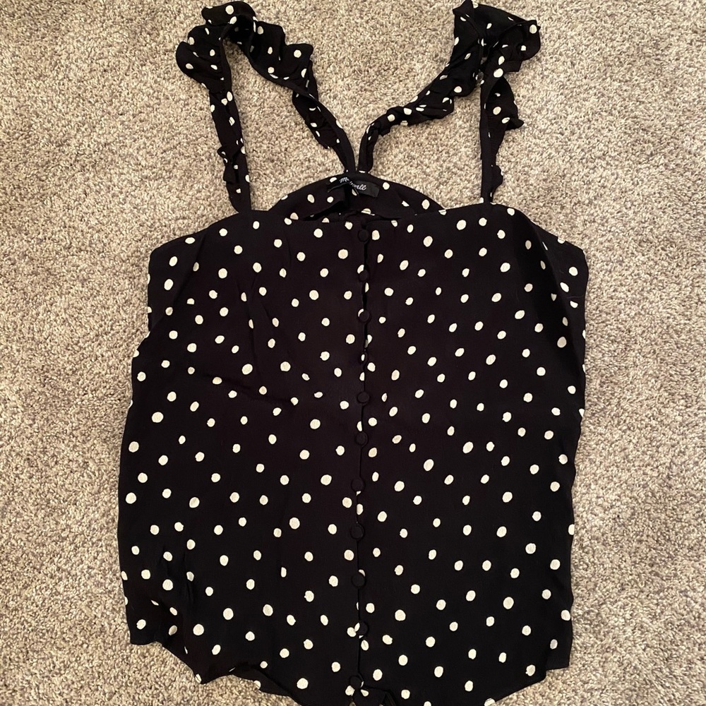 Madewell Polka-Dot Tank